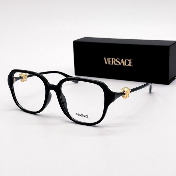 Versace NEW VERSACE EYEGLASSES VE3386D GB1 BLACK BUTTERFLY WOMEN EYE Size ONE SIZE - 1 Thumbnail