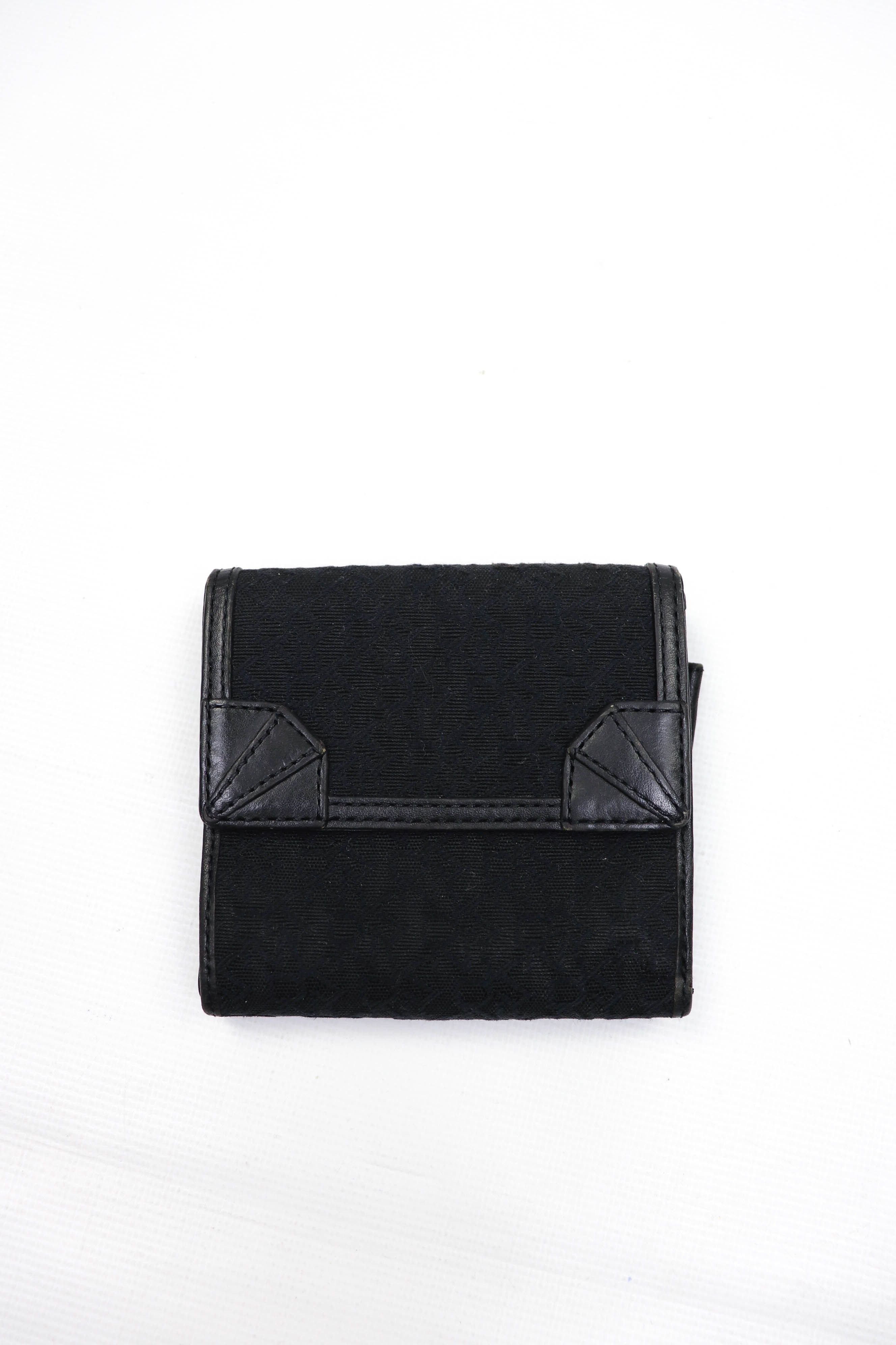 DKNY × Donna Karan DKNY Donna Karan New York Monogram Zip Coin Pocket Wallet Size ONE SIZE - 1 Thumbnail