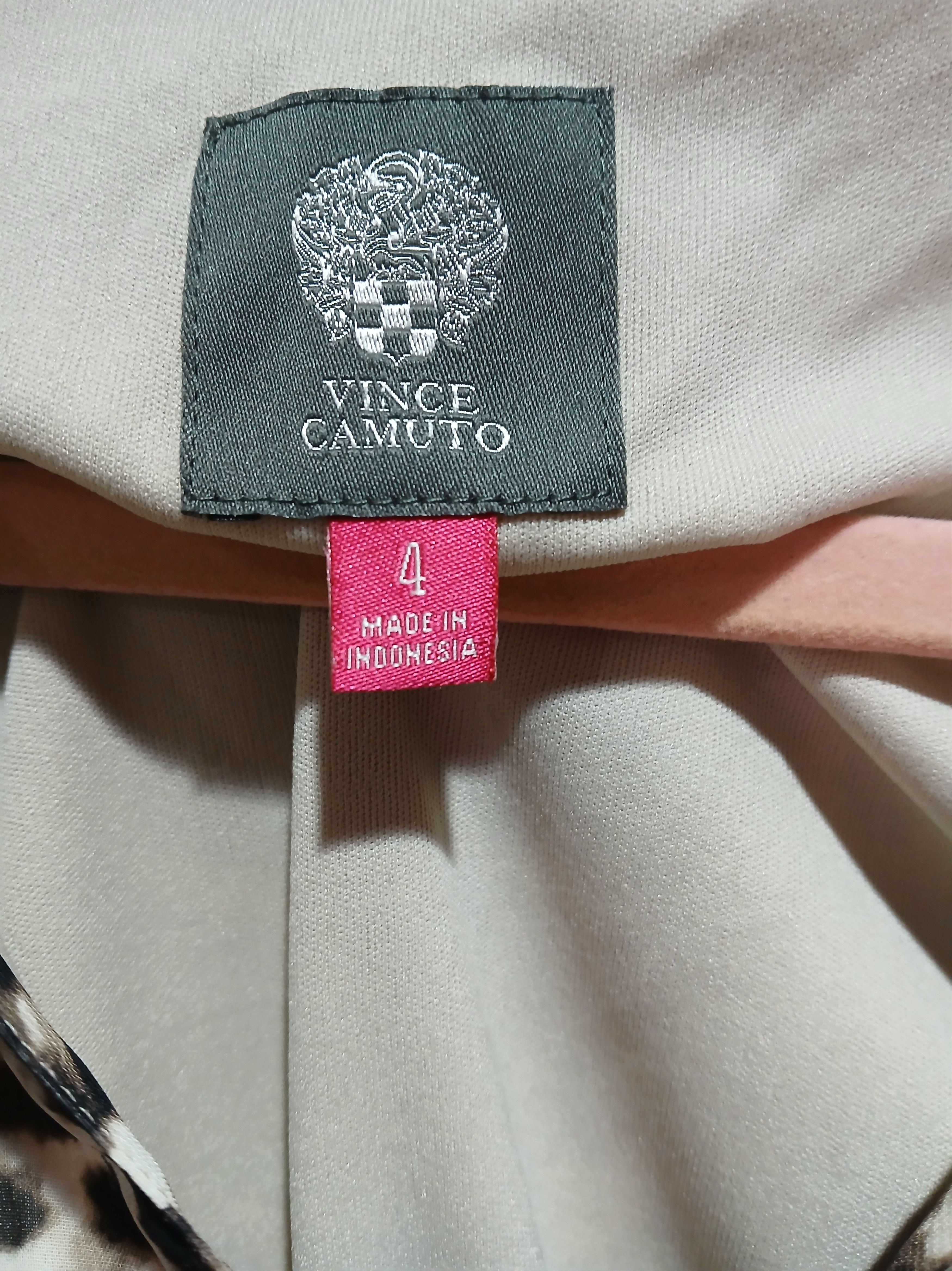 Vince Camuto Vince camuto leopard print shirt dress size 4 Size S / US 4 / IT 40 - 4 Thumbnail