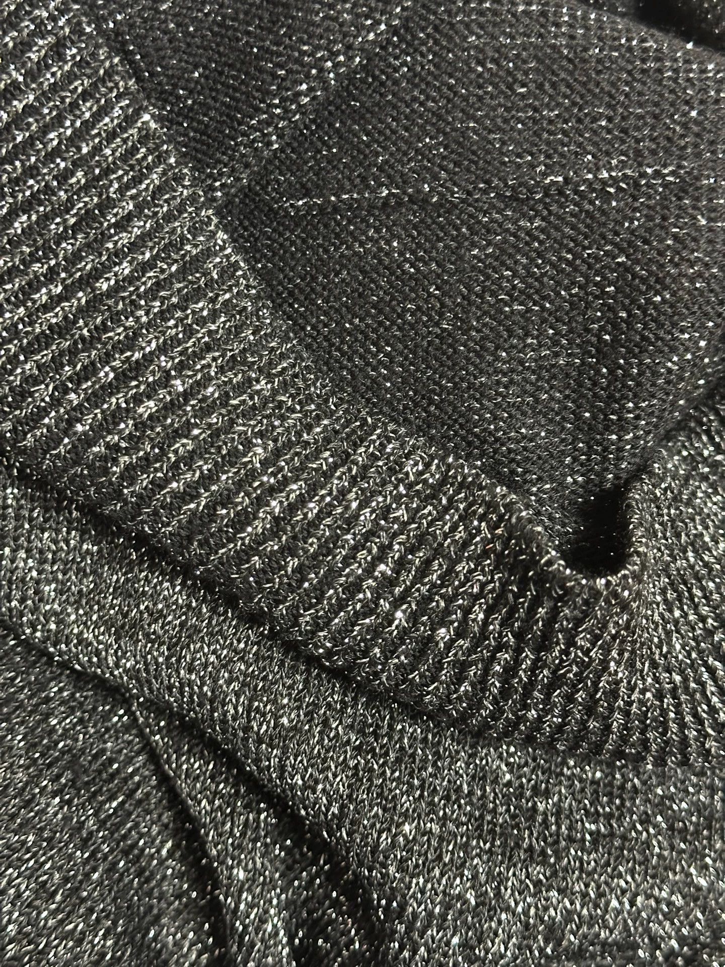 Saint Laurent Paris Saint Laurent Women's Silver-Thread Turtleneck Sweater Size XS / US 0-2 / IT 36-38 - 6 Thumbnail