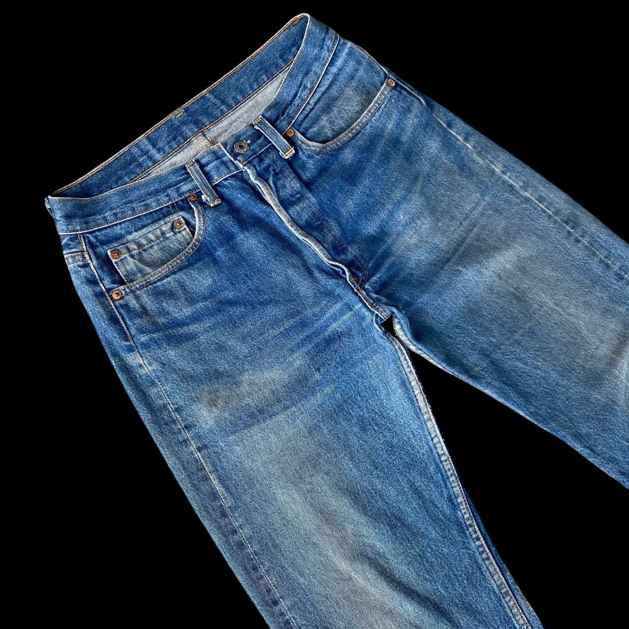 Levi's Vintage Clothing VINTAGE 1992 LEVIS 501xx BLUEWASH FADED BUTTON 520 W31X32.5" Size US 31 - 7 Thumbnail