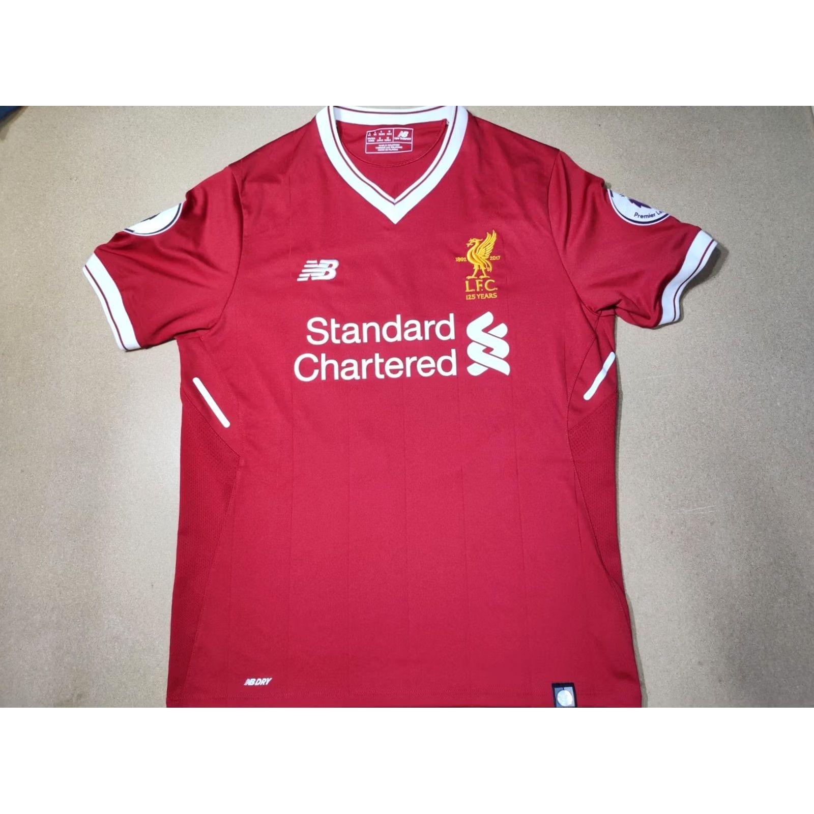 New Balance New Balance Jersey Mane #19 Size S Red 2017-2018 NFL Football Soccer T-Shirt NB 125 Years Vintage? Size US S / EU 44-46 / 1 - 2 Thumbnail