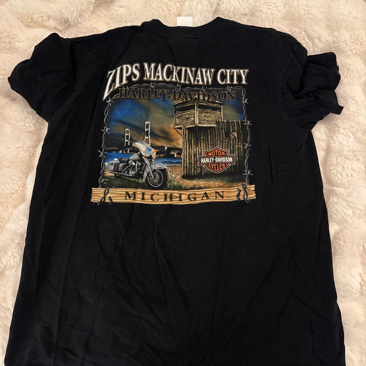 Harley Davidson Harley Davidson lightning shirt Size US XL / EU 56 / 4 - 3 Thumbnail