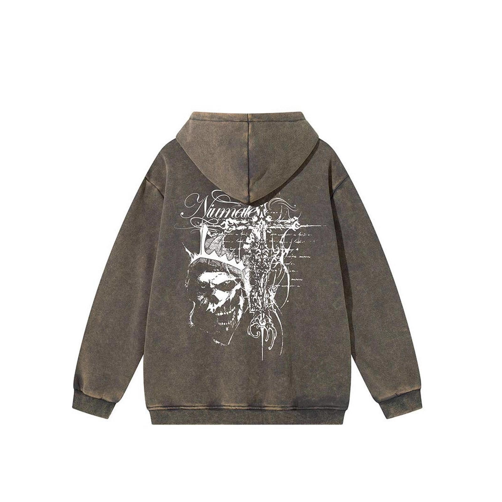 Japanese Brand Cross Gothic Oversized Hoodie, Streetwear Hoodie Size US M / EU 48-50 / 2 - 4 Thumbnail