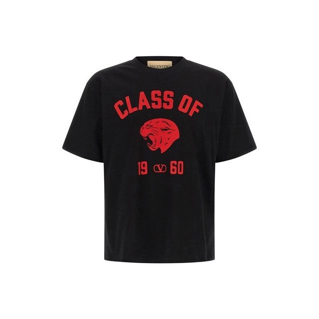 VALENTINO Black Cotton T-shirt New And Authentic (Men's size