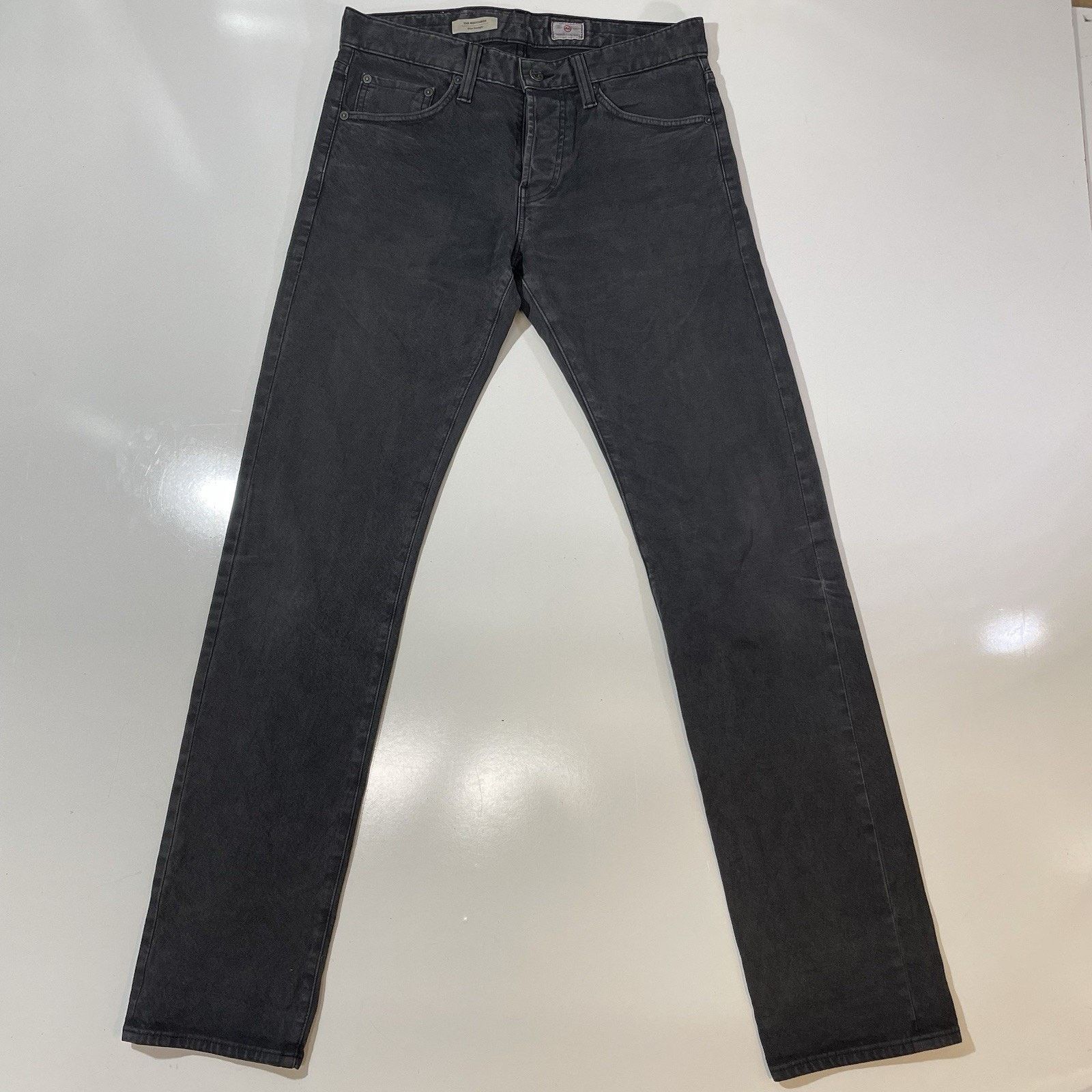 AG Adriano Goldschmied AG Men’s The Matchbox Slim Straight Black Denim Jeans 30x33 Size US 30 / EU 46 - 1 Thumbnail