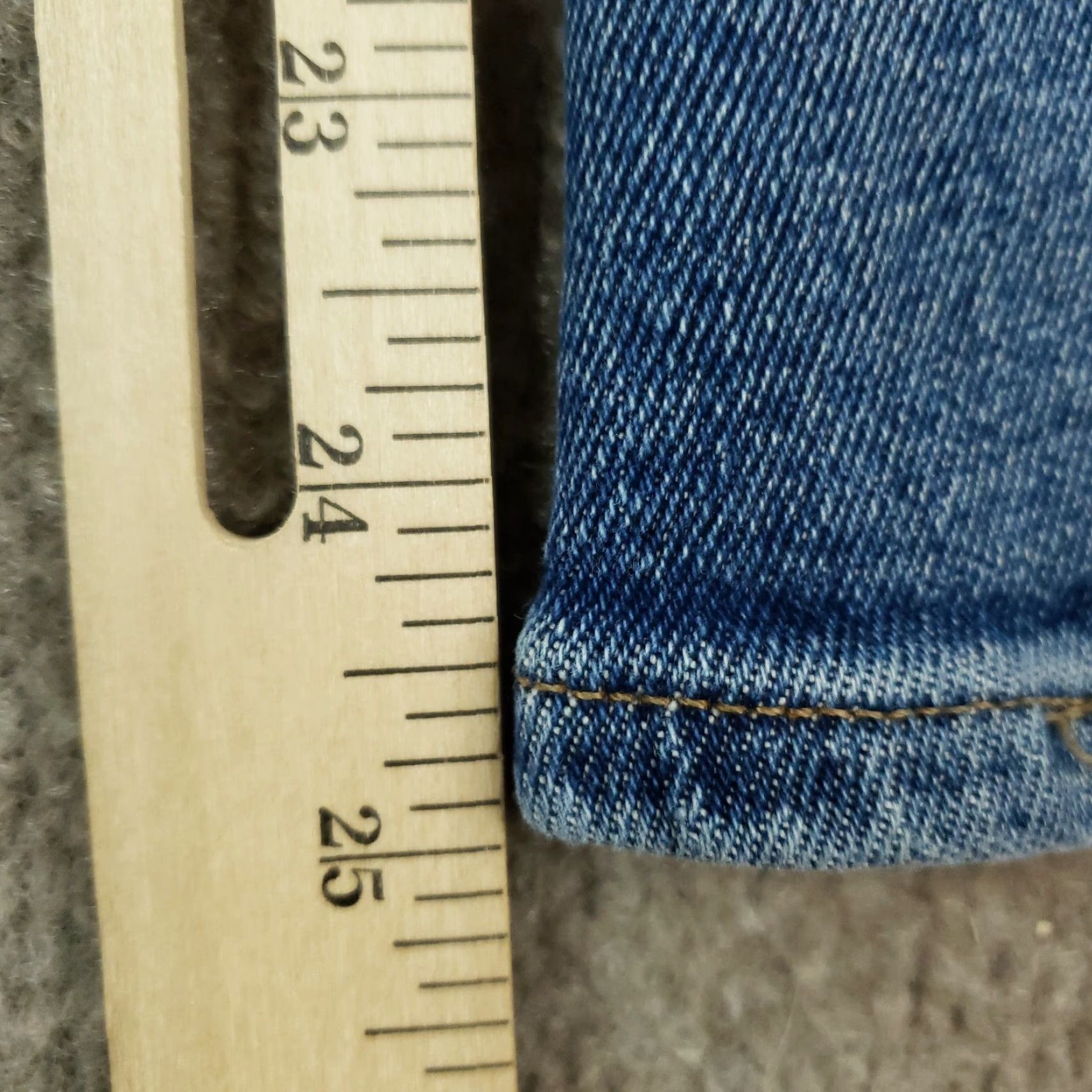 Madewell Madewell Jeans Womens Size 26 Blue Cali Demi Boot Stretch Casual Skinny Pockets Denim Cotton Spandex Regular 26 in 25 in Womens Jeans Size 26" / US 2 / IT 38 - 3 Thumbnail