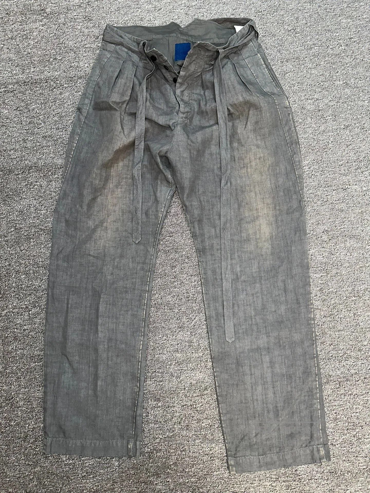 Visvim visvim ict hakama linen distressed pants. Size US 28 / EU 44 - 1 Thumbnail