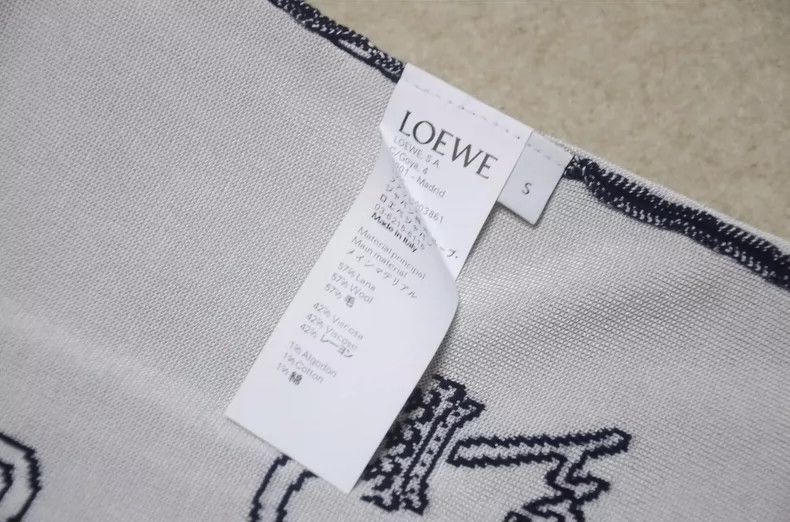 Loewe LOEWE Printed knit short sleeve T-shirt Size S / US 4 / IT 40 - 6 Thumbnail