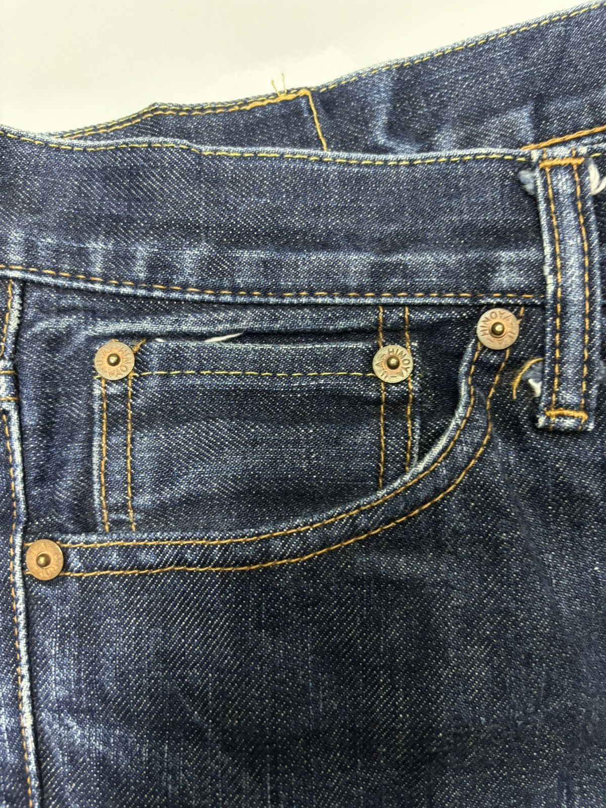 Burgus Plus GRAIL🔥Burgus Plus 🇯🇵 Indigo Bootcut Flared Denim Jeans Size US 32 / EU 48 - 12 Thumbnail