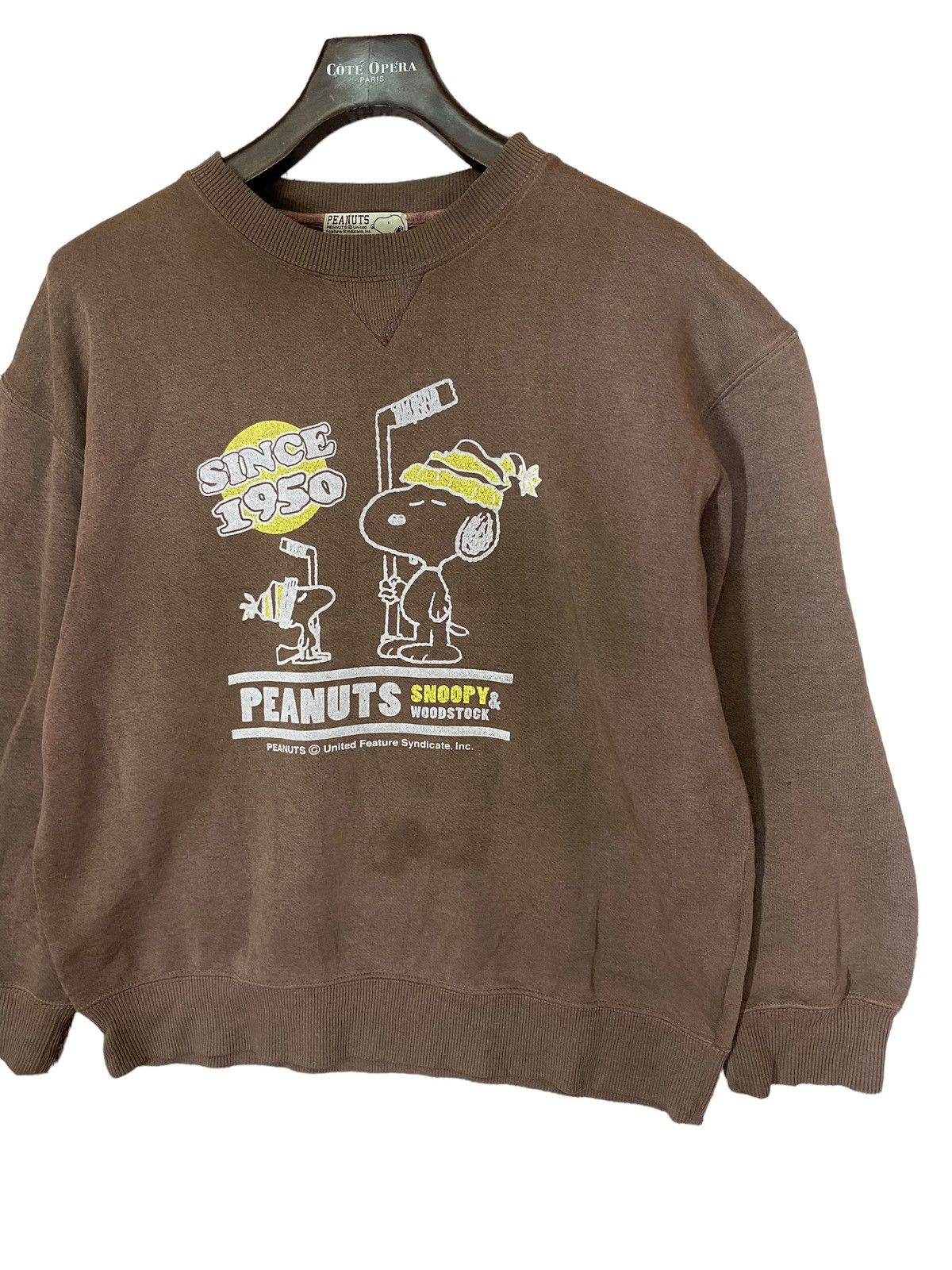 Peanuts × Vintage ‼️VINTAGE PEANUTS WOODSTOCK CREWNECK SWEATSHIRT‼️ Size US L / EU 52-54 / 3 - 3 Thumbnail