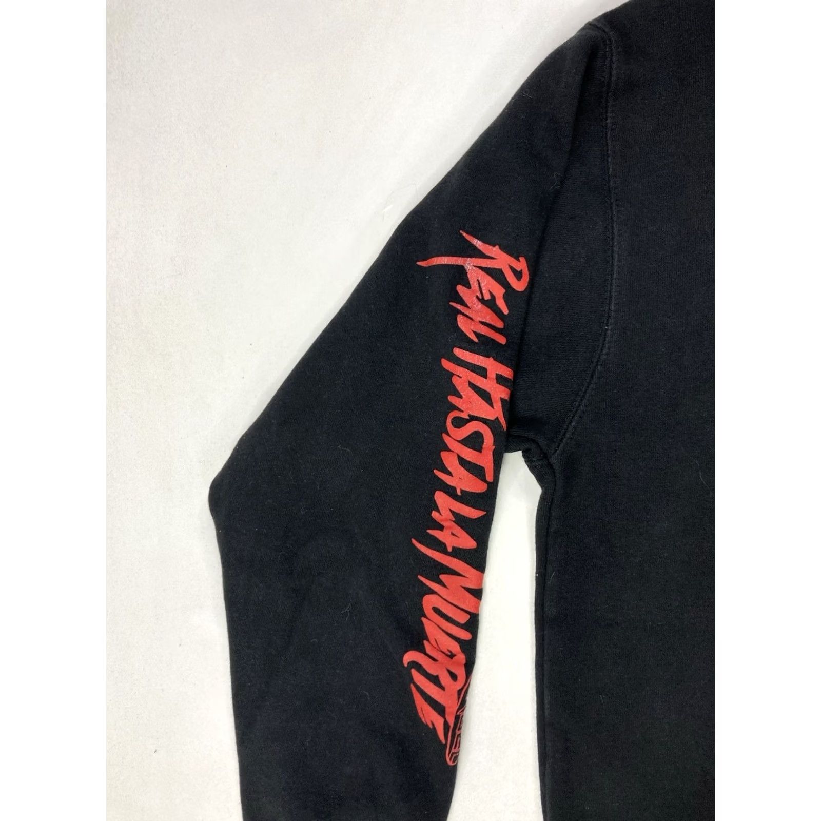Vintage VINTAGE Emmanuel Anuel Real Hasta La Muerte Pullover Hoodie Women Large Black Music Size L / US 10 / IT 46 - 3 Thumbnail