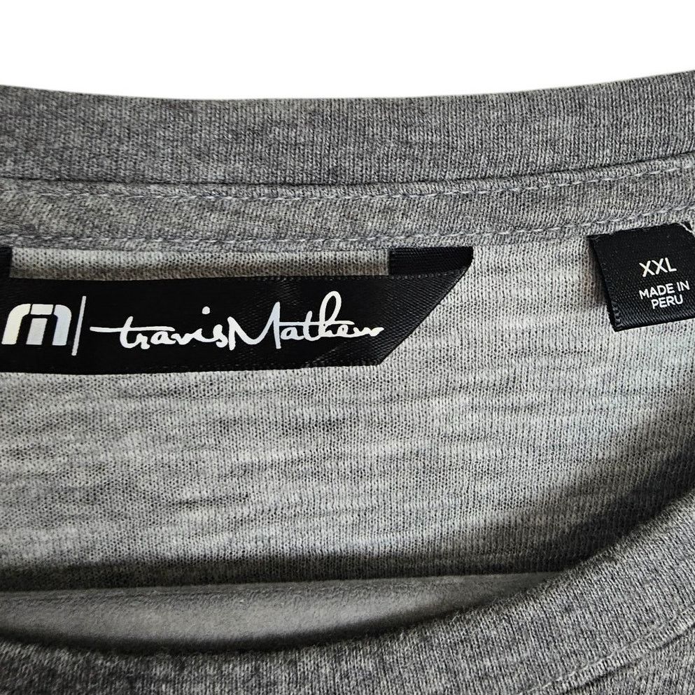 TravisMathew Travis Mathew Mens LS Crew Neck T-Shirt Size XXL Minimalist Size US XXL / EU 58 / 5 - 7 Thumbnail