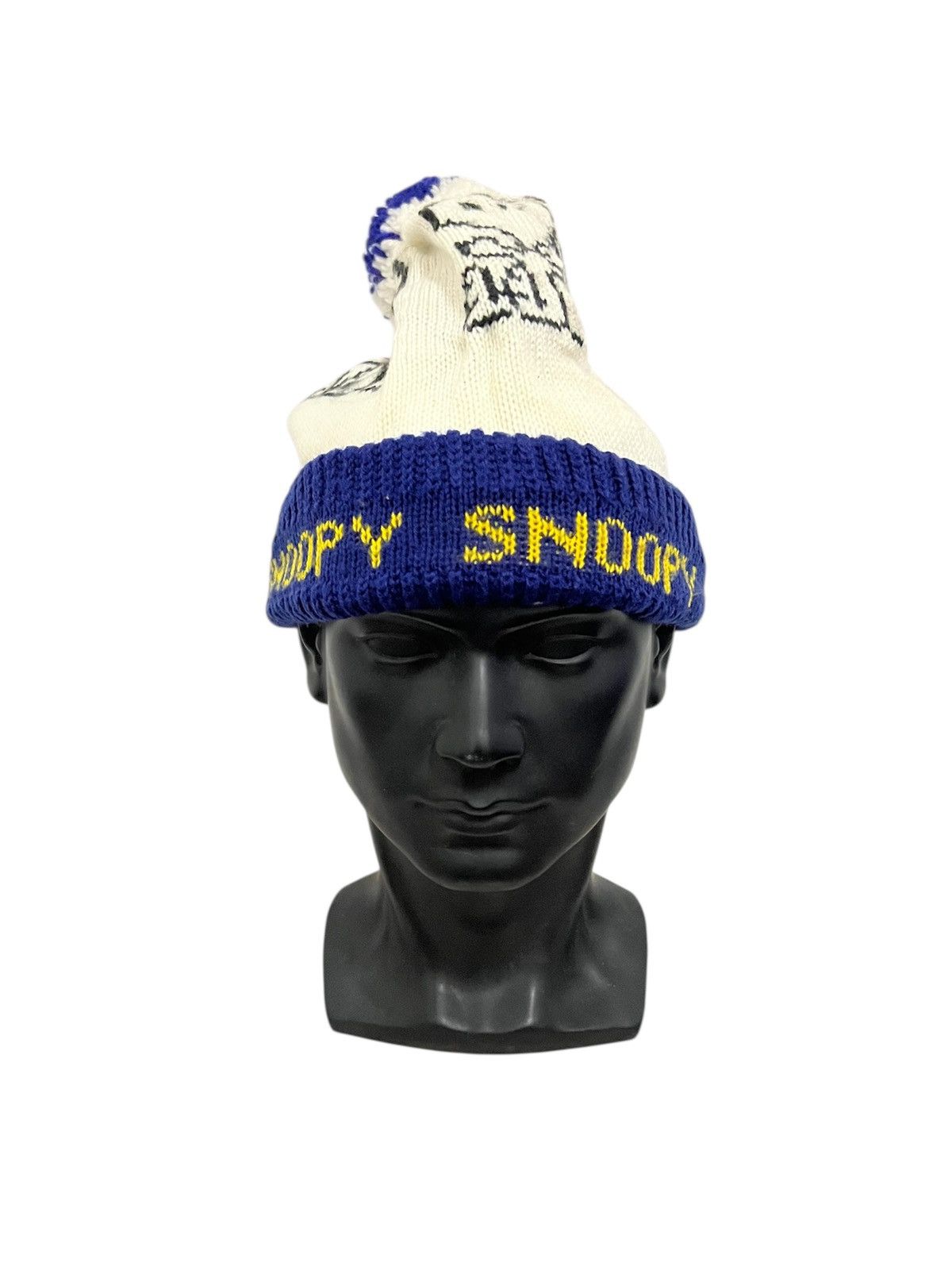 Peanuts × Vintage Vintage Snoopy Cartoon Beanie Hat Size ONE SIZE - 1 Thumbnail