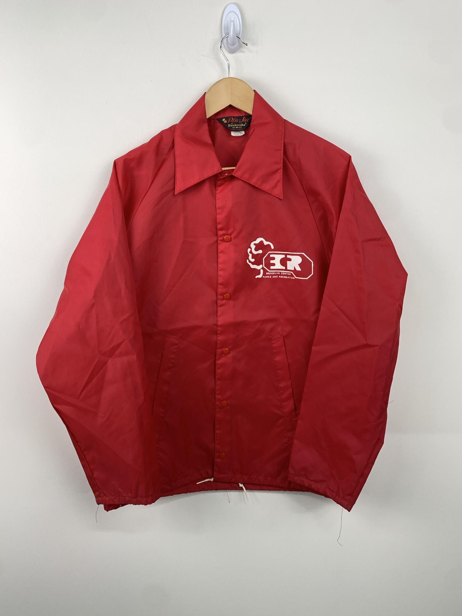 Vintage Vintage 1970's Pla Jac Brooklyn Center Parks and Rec. Coaches Jacket Size US M / EU 48-50 / 2 - 1 Thumbnail