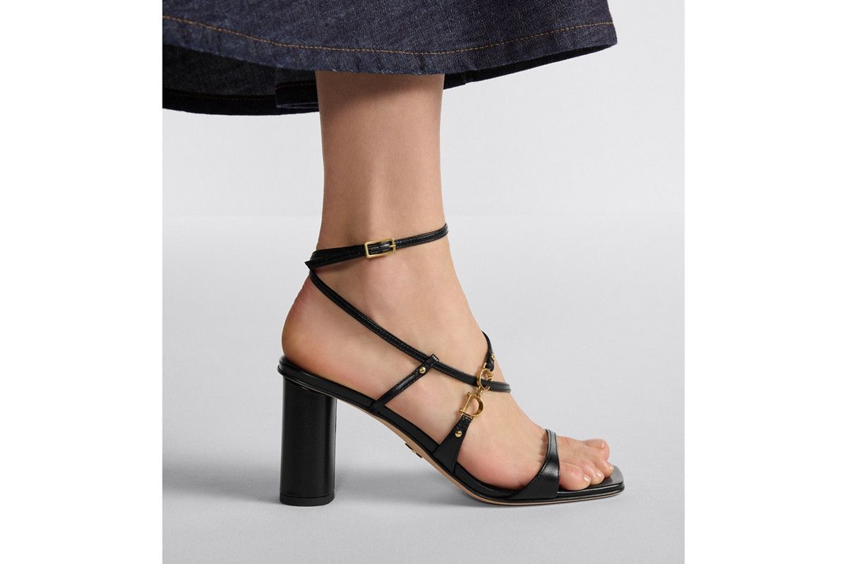 Dior o1w1db10326 Cest Dior Heeled Sandal in Black Size US 7 / IT 37 - 7 Thumbnail