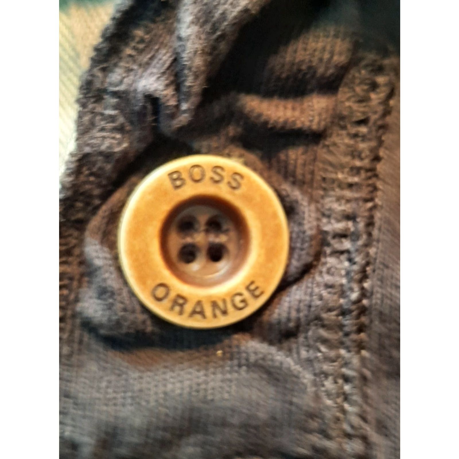Vintage BOSS ORANGE Long Sleeve Shirt Mens Small S Blue Button-Up Shirt Size US S / EU 44-46 / 1 - 4 Thumbnail