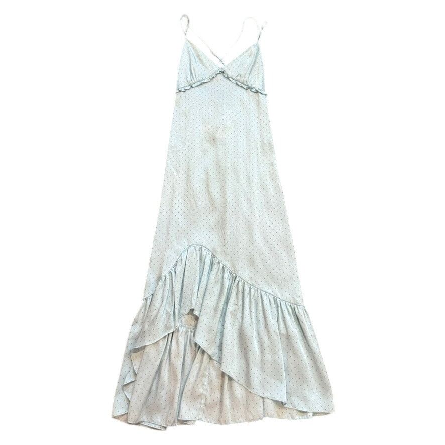 Cinq a Sept Cinq à Sept Lizzia Tie Back Dress in Blue, Size US 4 Size S / US 4 / IT 40 - 4 Thumbnail