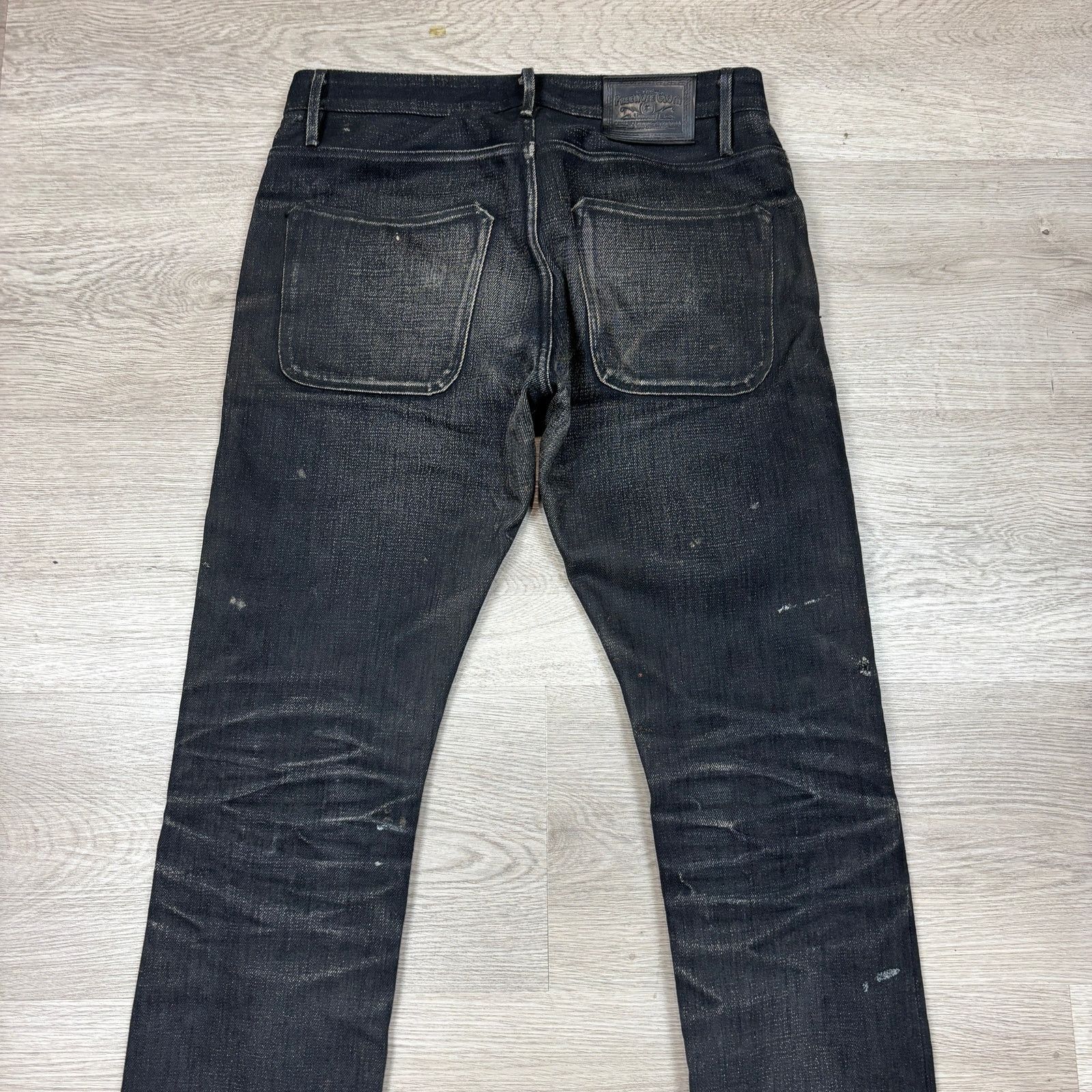 Freenote Cloth Freenote Cloth Avila Slim Fit Selvedge Denim Jeans 31x33.5 Size US 31 - 4 Thumbnail
