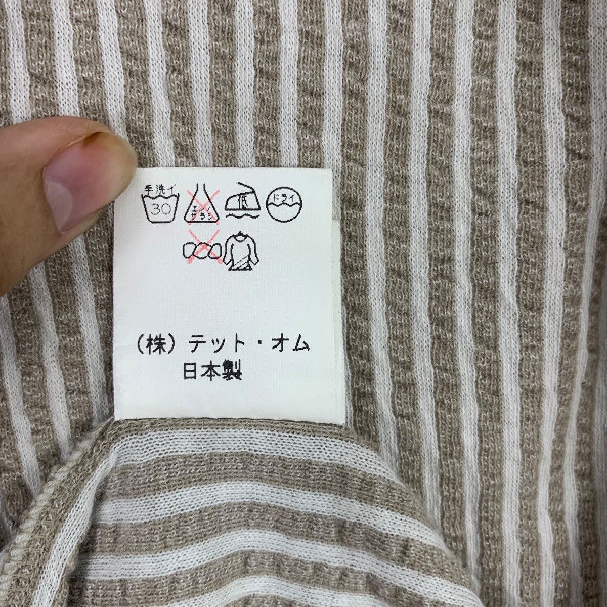 Issey Miyake Vintage ISSEY MIYAKE TETE HOMME Collection Polo Size US M / EU 48-50 / 2 - 9 Thumbnail