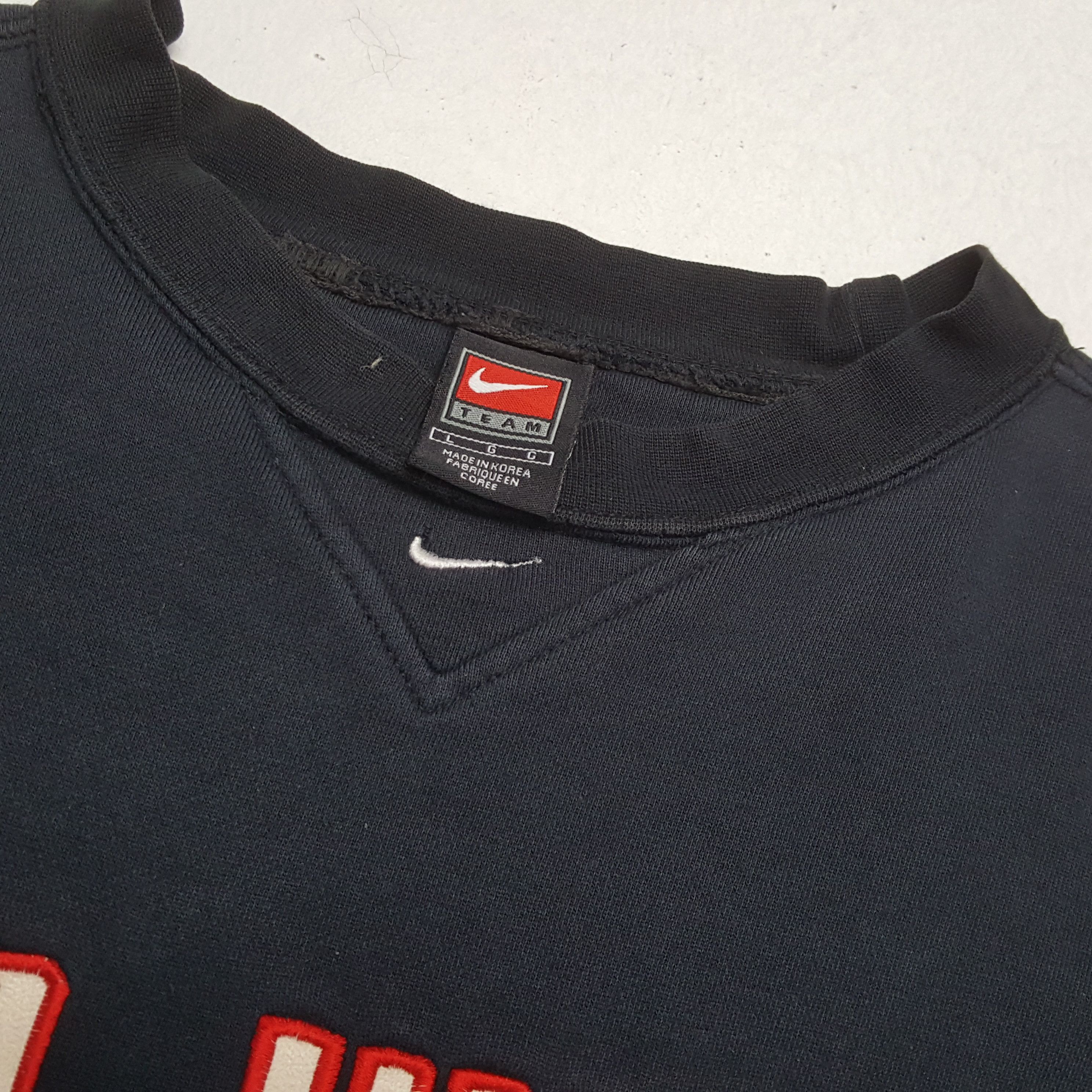 NHL × Nike × Vintage Vintage NIKE DETROIT RED WINGS Hockey Ice Team Sweatshirts Size US XL / EU 56 / 4 - 9 Thumbnail