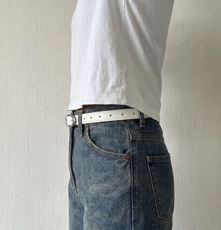Other Oval Buckle Western Belt Size ONE SIZE - 4 Thumbnail