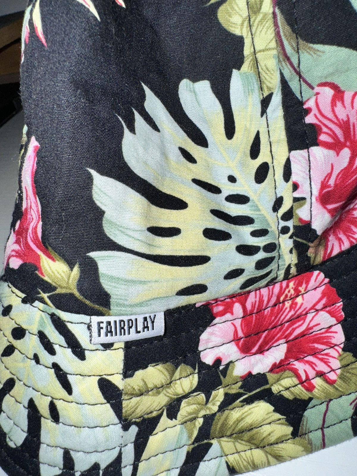 Fairplay × Vintage FAIRPLAY Floral Bucket Hat Size ONE SIZE - 6 Thumbnail