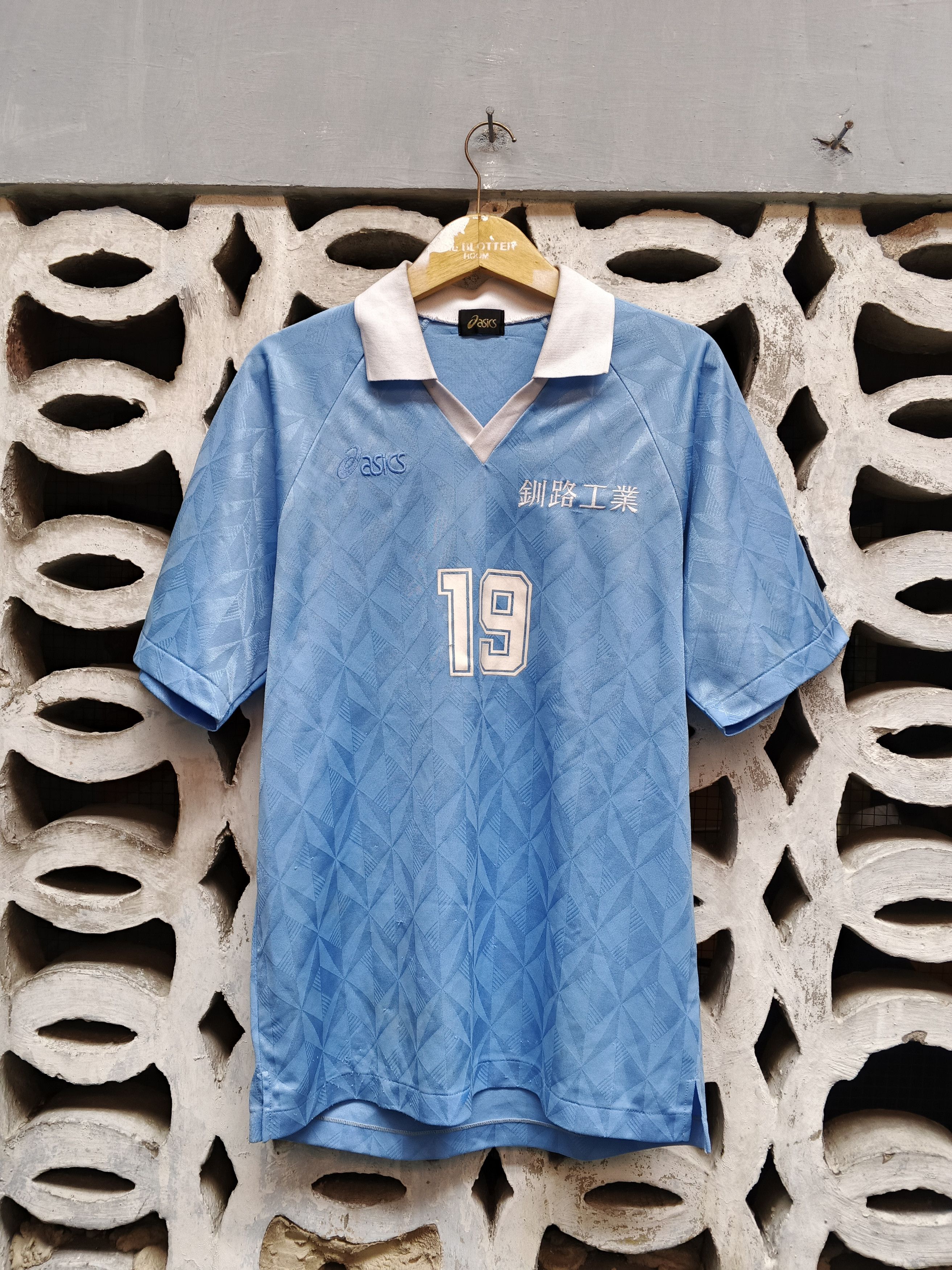 Asics × Vintage Vintage Asics Jersey Size US L / EU 52-54 / 3 - 1 Thumbnail