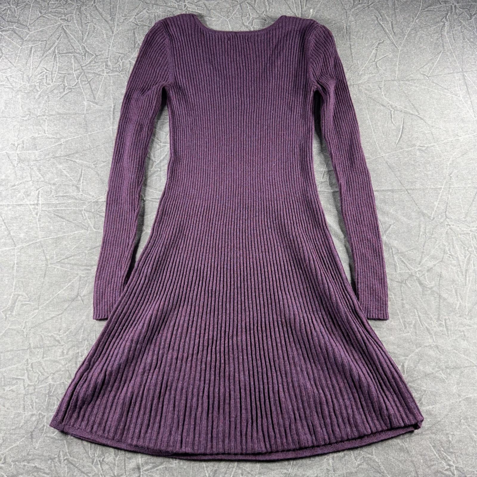 FatFace Fat Face Dress Women's 6 Burgundy United Kingdom Knit Size M / US 6-8 / IT 42-44 - 7 Thumbnail