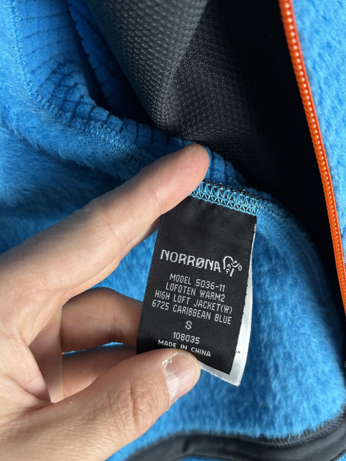 Norrona Norrona Polartec Polar Fleece Jacket Outdoor Gorpcore Size S / US 4 / IT 40 - 9 Thumbnail