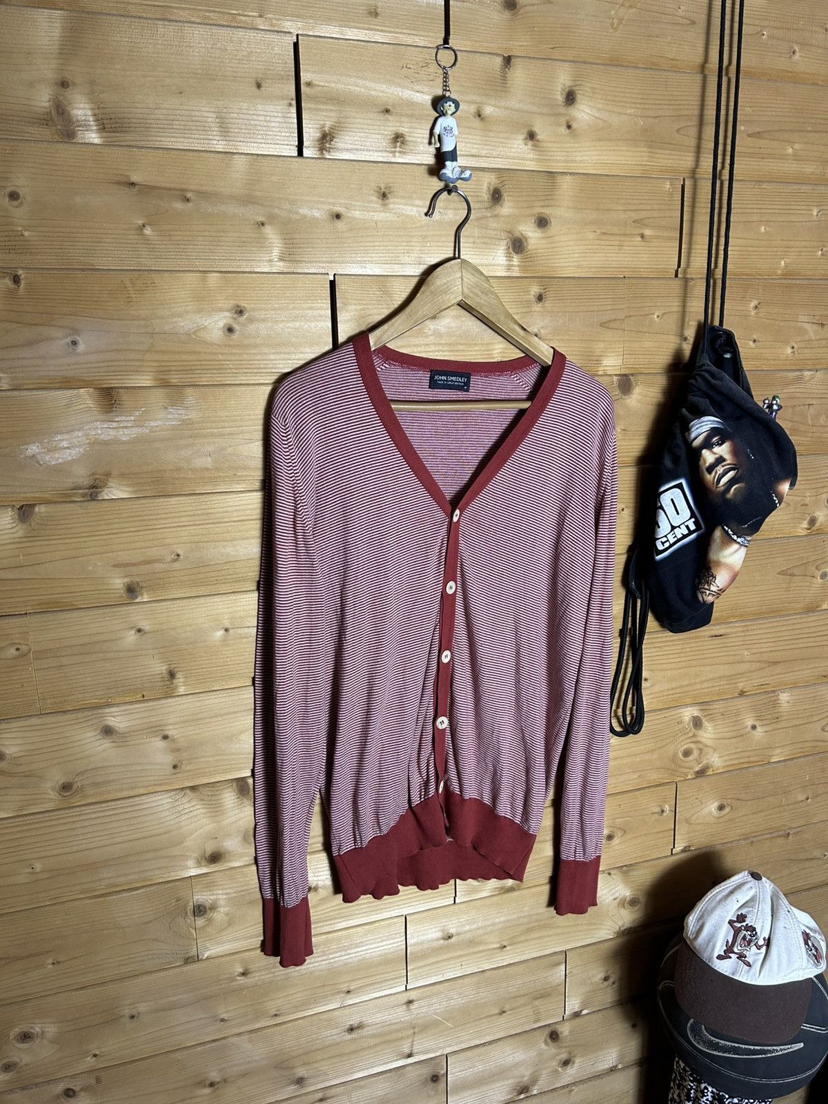 John Smedley John Smedley striped cardigan Size US M / EU 48-50 / 2 - 1 Thumbnail
