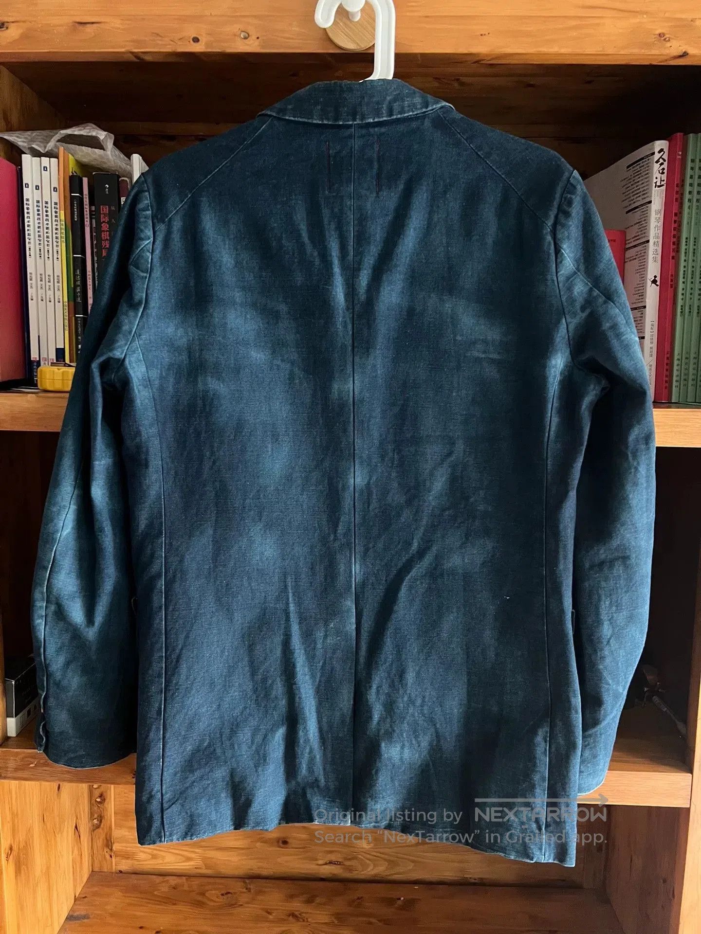 Visvim vintage blue dyed cotton linen blazer. Size US M / EU 48-50 / 2 - 5 Thumbnail