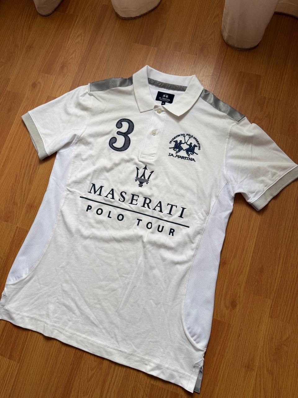 La Martina Vintage La Martina Maserati Polo Tour y2k Size US M / EU 48-50 / 2 - 4 Thumbnail
