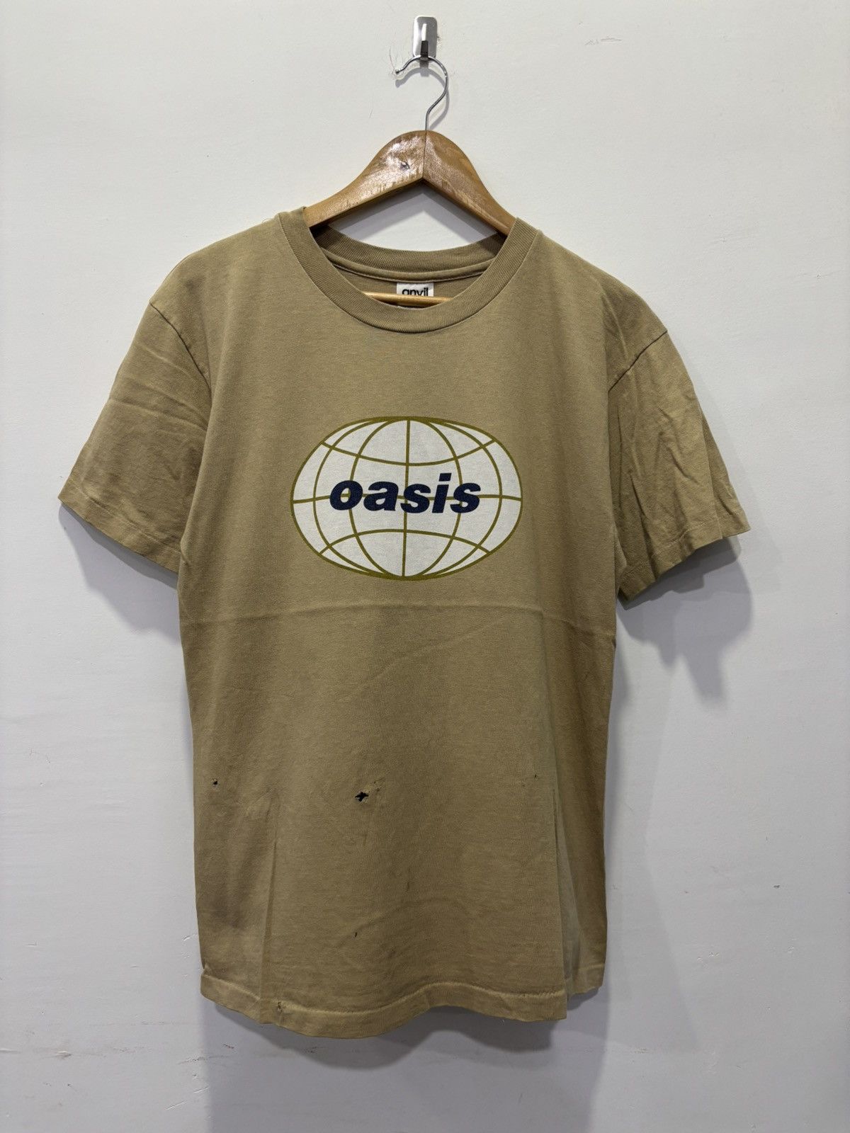 Band Tees × Vintage Vintage Distressed Oasis Tshirt Size US M / EU 48-50 / 2 - 1 Thumbnail