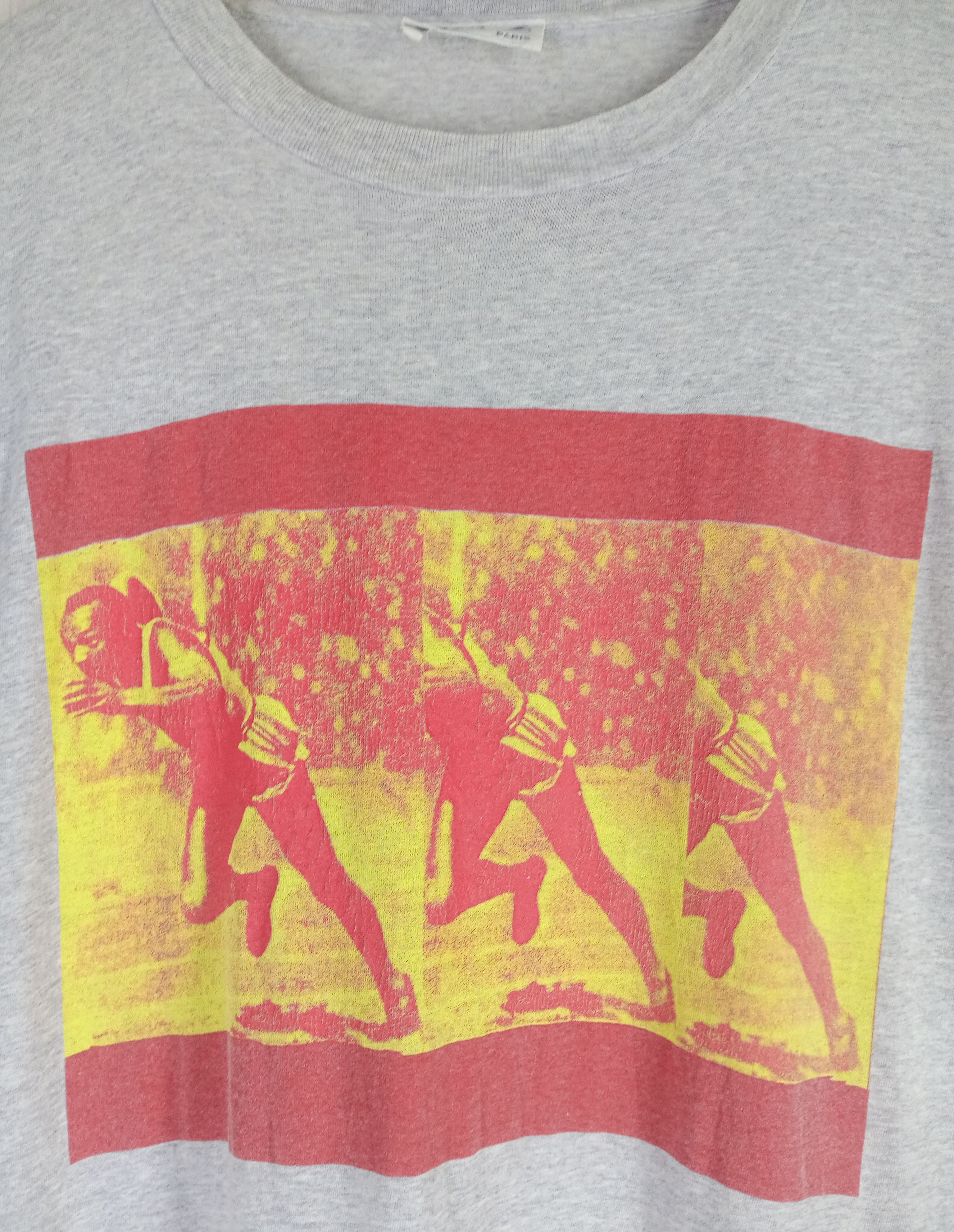 agnes b. Rare Vintage 1996 Agnes B. Rafael Gray Tshirt Size US M / EU 48-50 / 2 - 3 Thumbnail