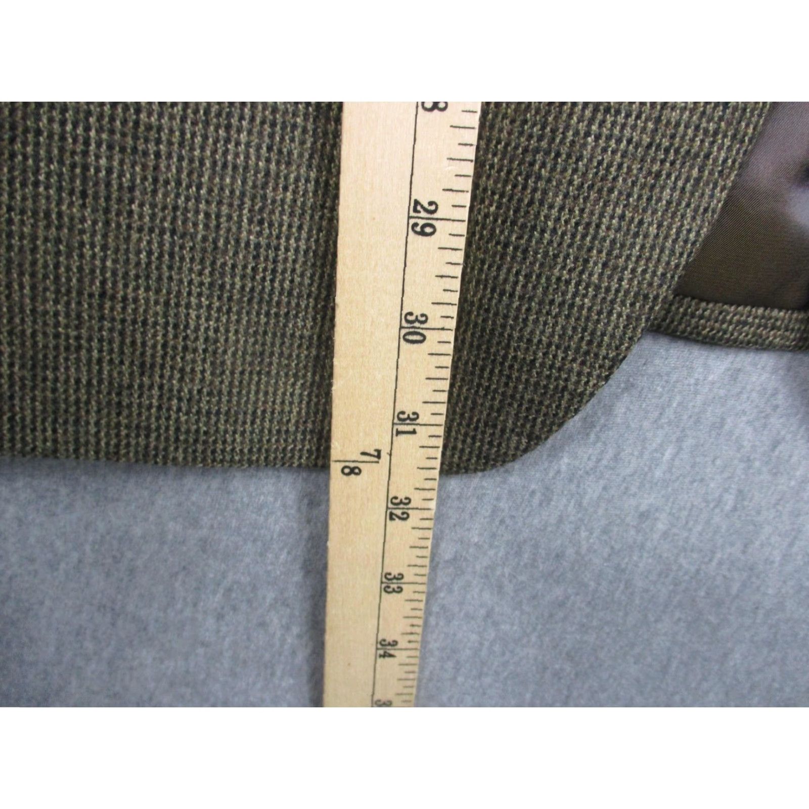Ralph Lauren Lauren Ralph Lauren Blazer Mens 41R Brown Wool Sport Coat Classic Macy's Jacket Size 42R - 3 Thumbnail