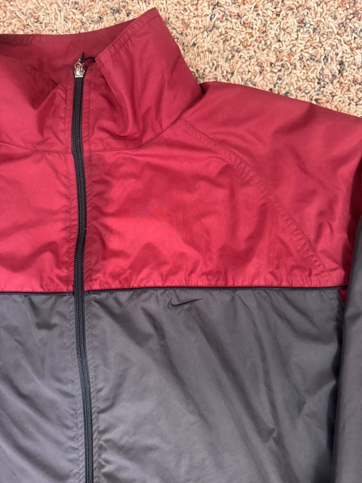 Nike Vintage 00’s Red and Grey Nike Windbreaker Size US XL / EU 56 / 4 - 2 Thumbnail