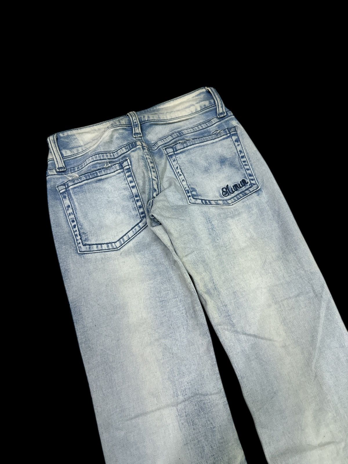 Kapital Flare Bootcut💥 Distress Denimm style💥 Size 28" / US 6 / IT 42 - 4 Thumbnail