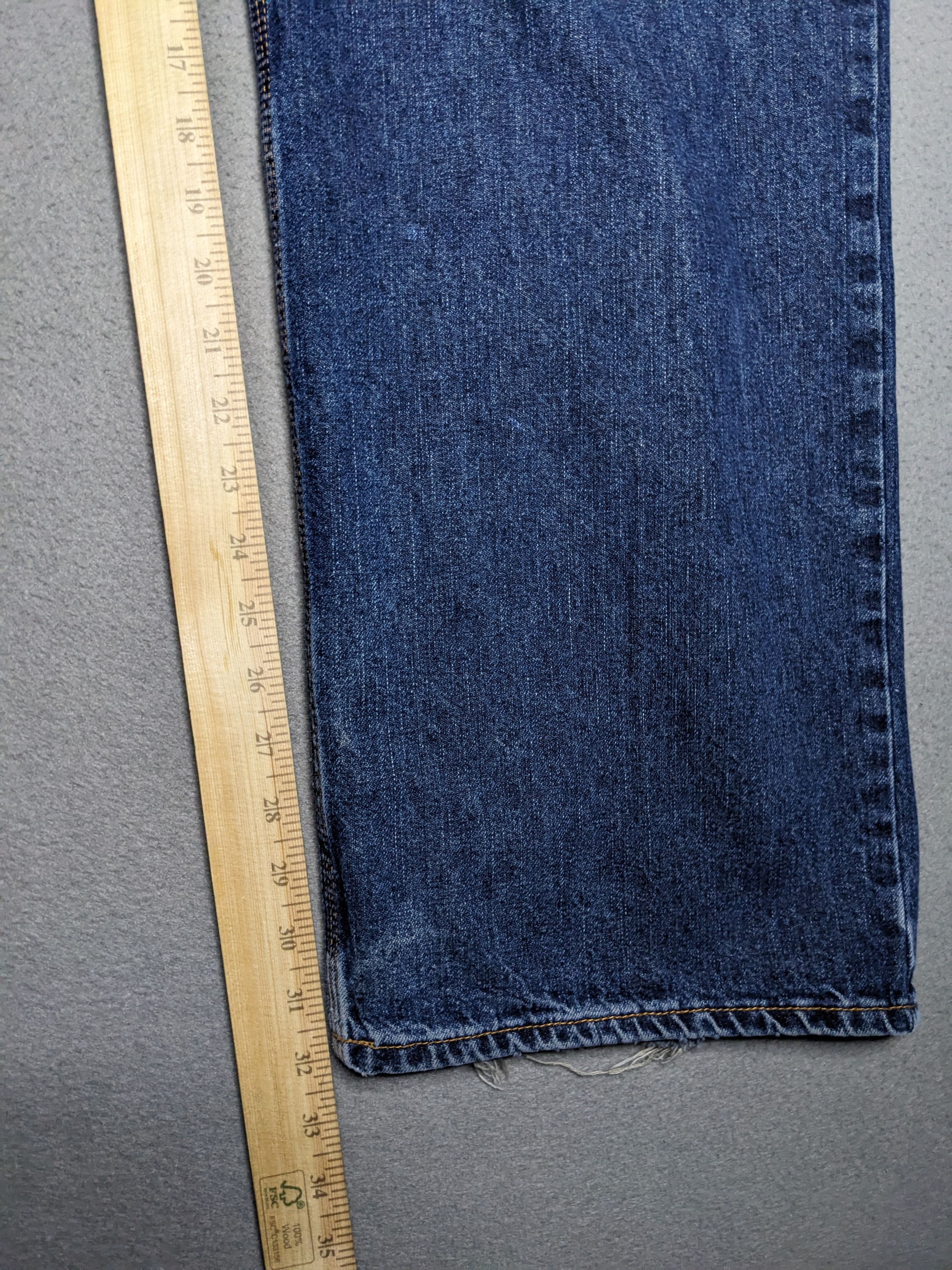 Gap VINTAGE Gap Worker Jeans 34x33 Denim Wide Leg Straight Y2K Size US 34 / EU 50 - 14 Thumbnail