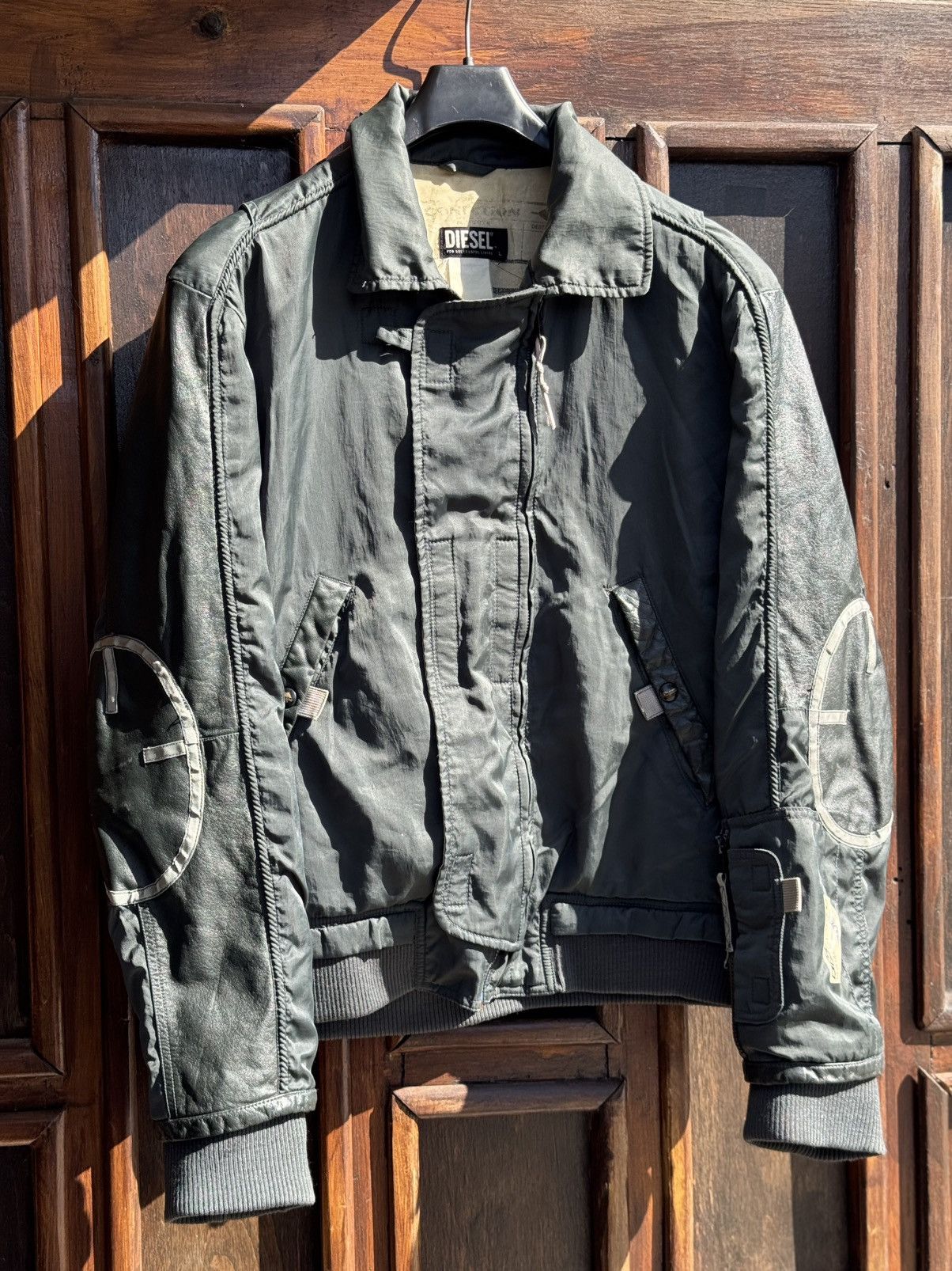 Diesel Diesel Vintage Archive Japan Bomber Jacket Y2K Size US L / EU 52-54 / 3 - 1 Thumbnail