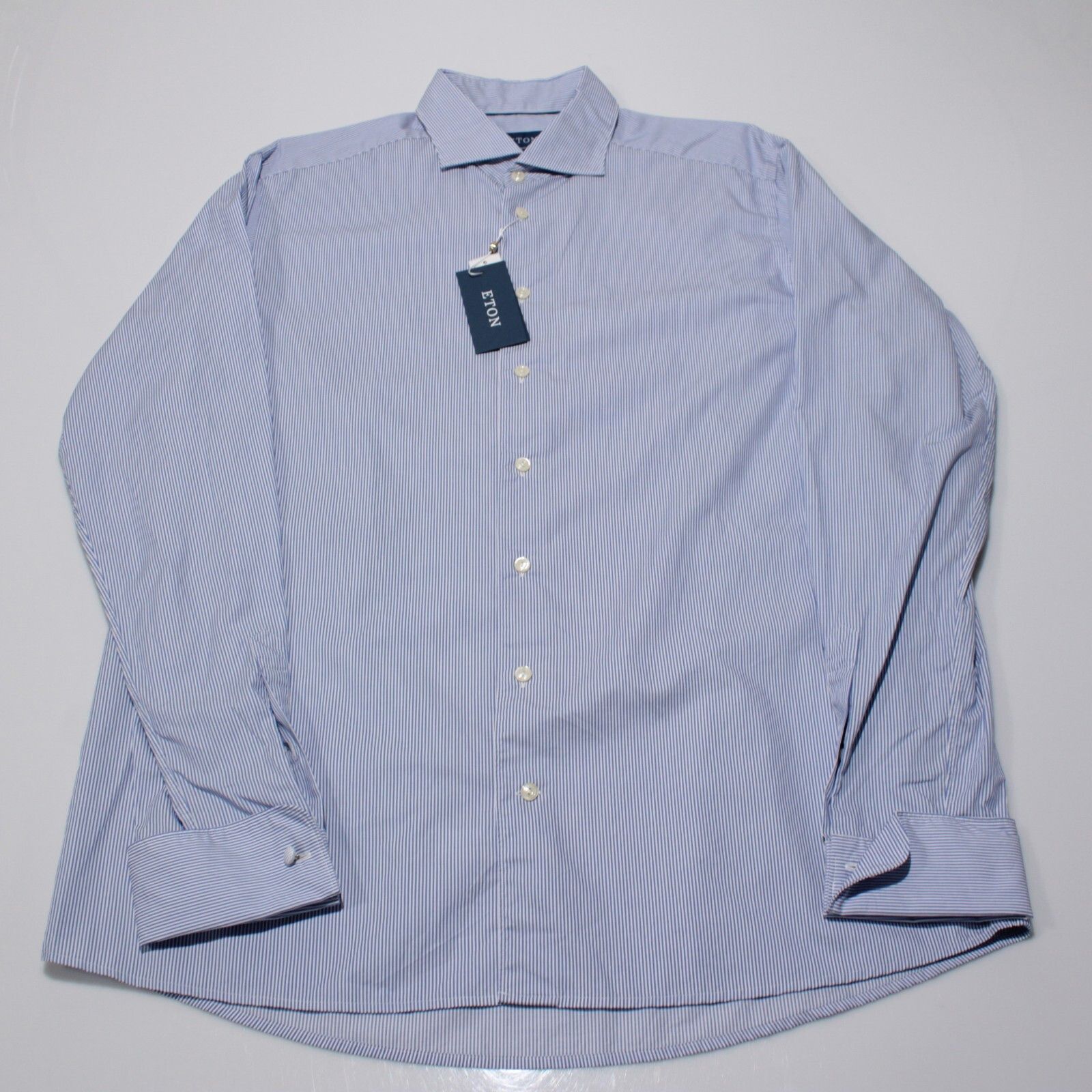 Eton Eton New with tags Shirt Size XL US In Blue Size US XL / EU 56 / 4 - 3 Thumbnail