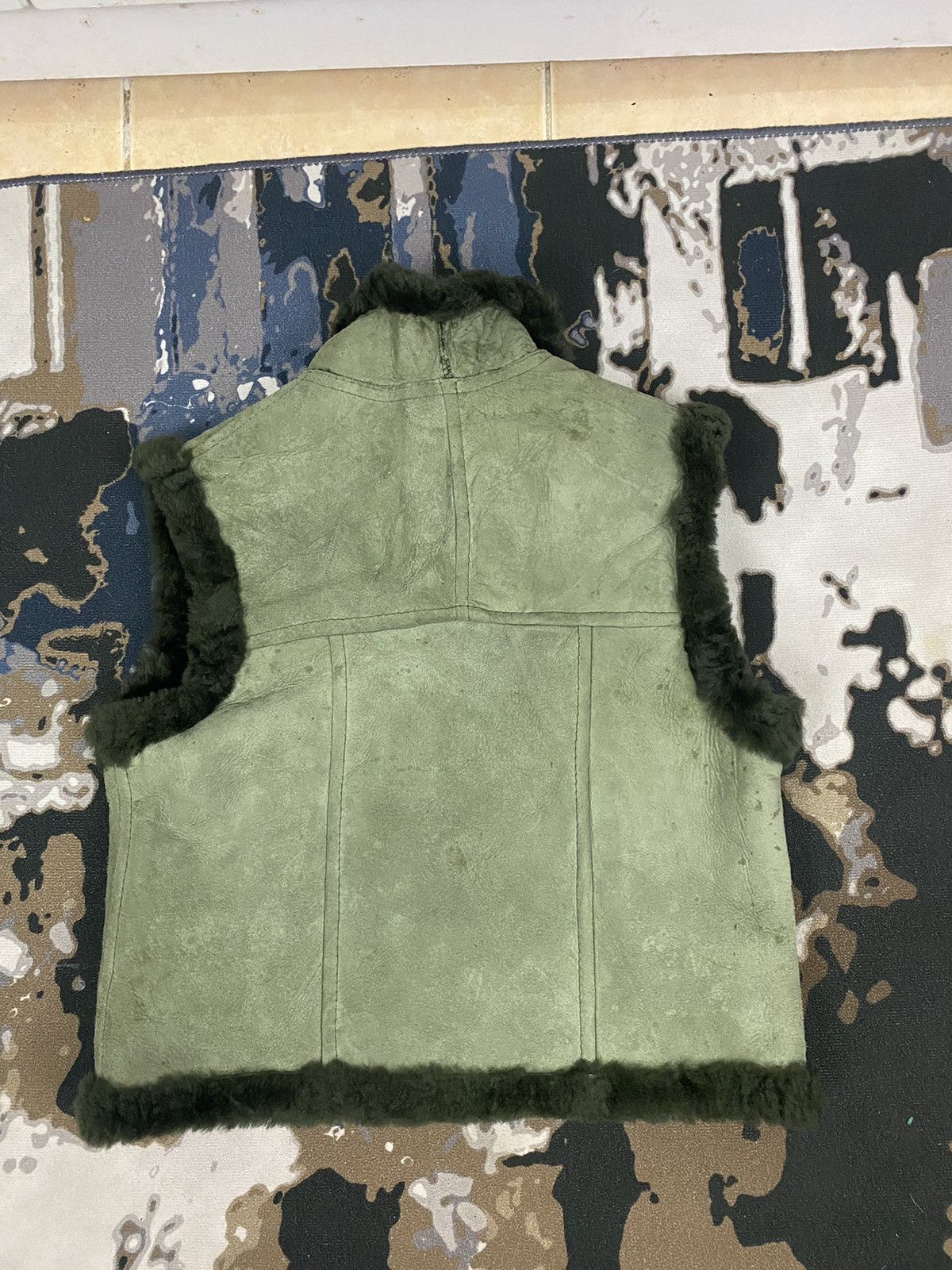 Japanese Brand × Vintage Vintage Vest Double Face Suede Mink Fur Size US S / EU 44-46 / 1 - 3 Thumbnail