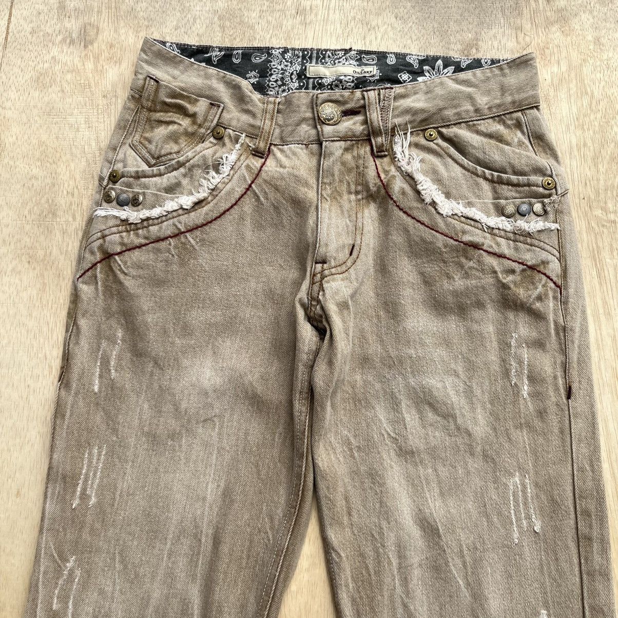 Tornado Mart OIL CAKE JAPANESE BRAND FADED FLARE BOOT CUT DENIM Size US 31 - 2 Thumbnail