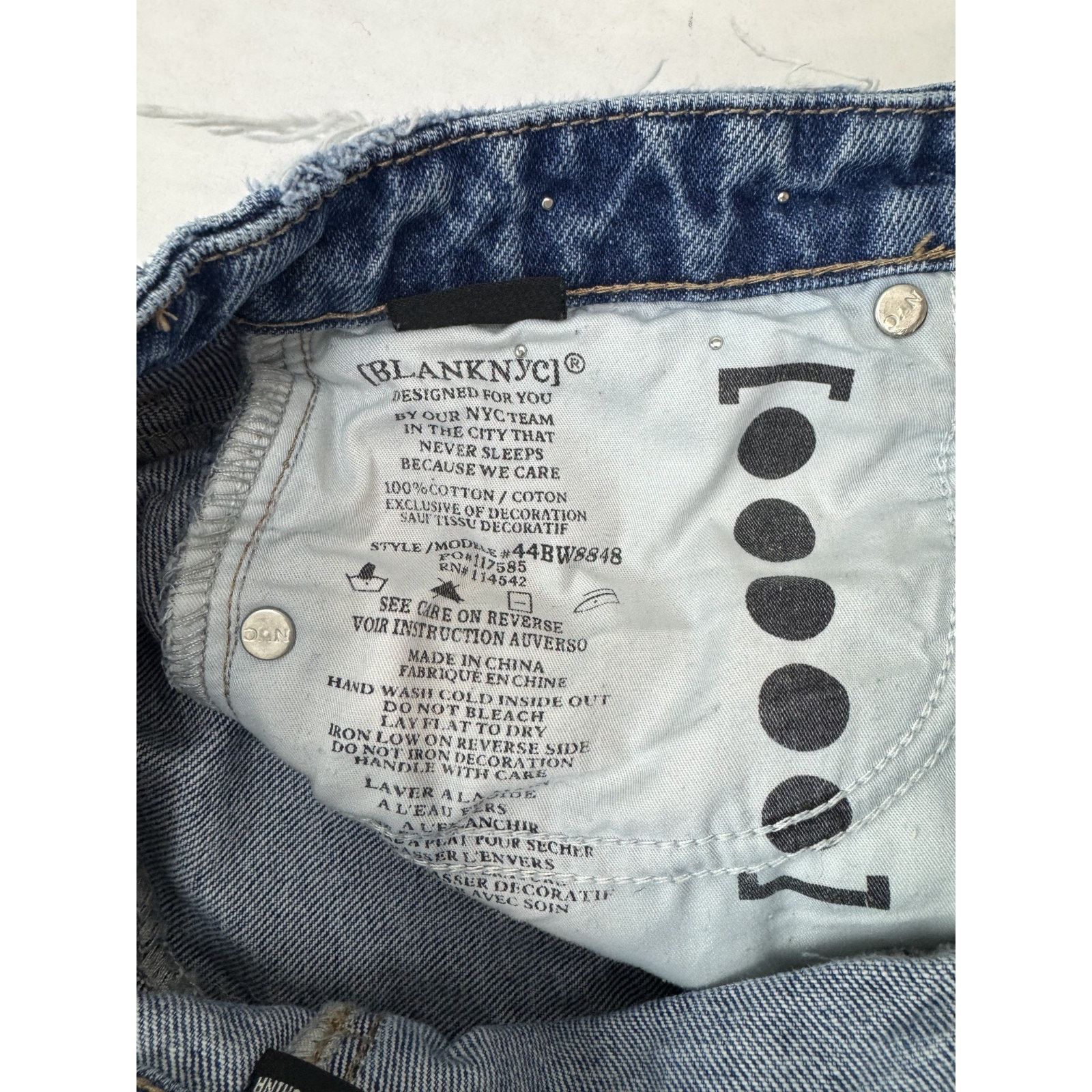Other Grunge Y2K Blank NYC VTG Shorts Sz 28 Barrow Distressed 27 Size 27" / US 4 / IT 40 - 9 Thumbnail