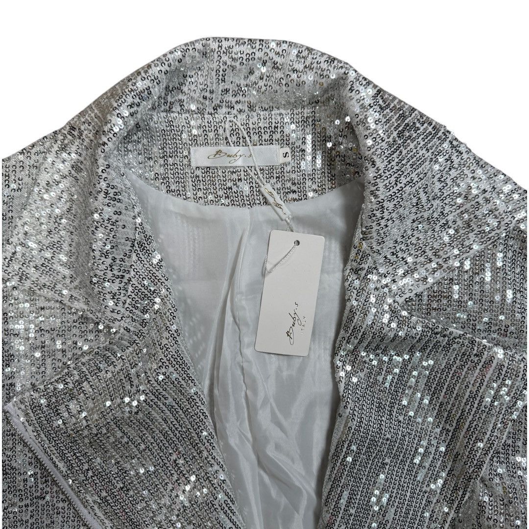 Other Women's Fashion Sequin Long Sleeve Blazer Set Party Wear Size S / US 4 / IT 40 - 5 Thumbnail