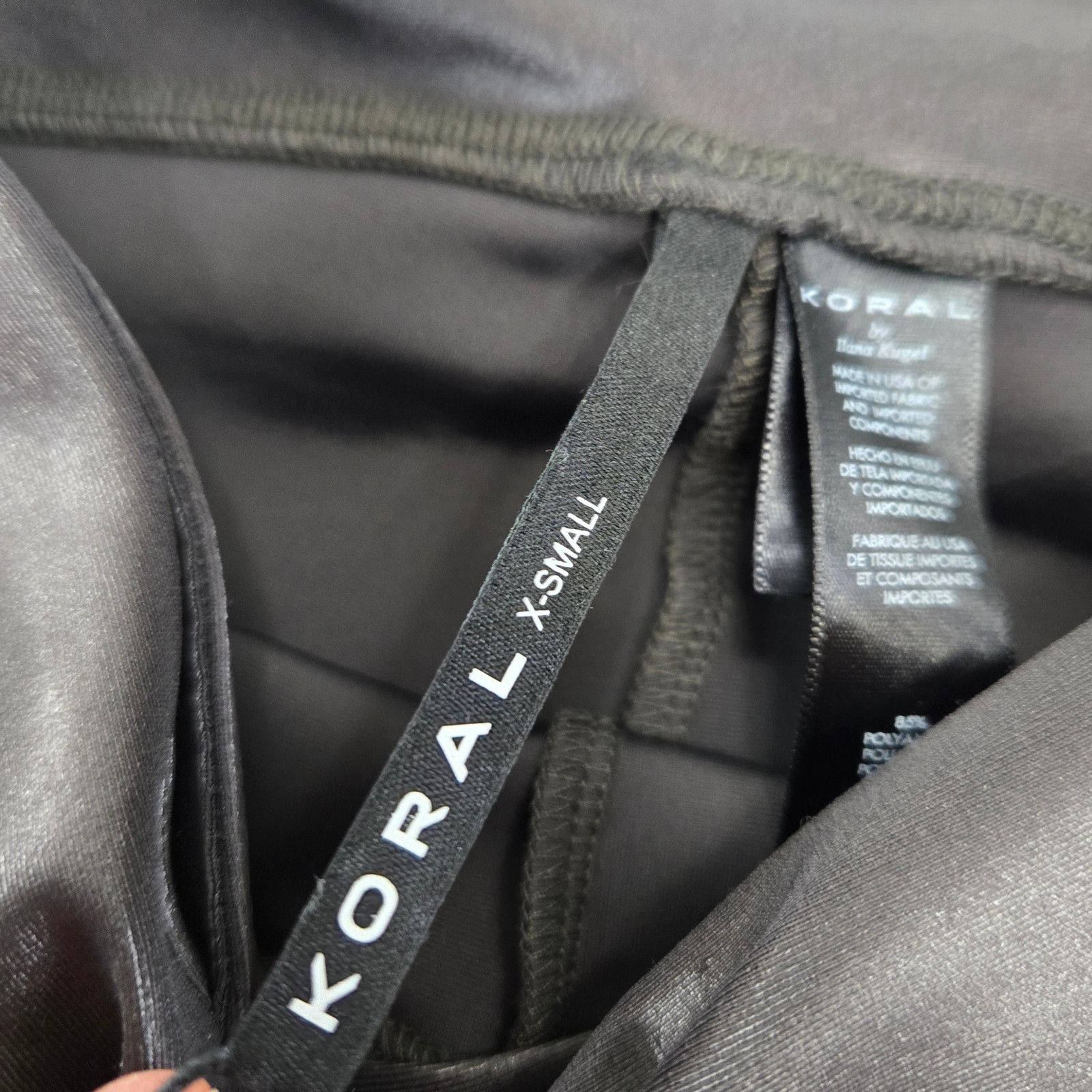 Other Koral Lustrous Hi Rise Coated Leggings (XS) NWT Size 23" - 6 Thumbnail