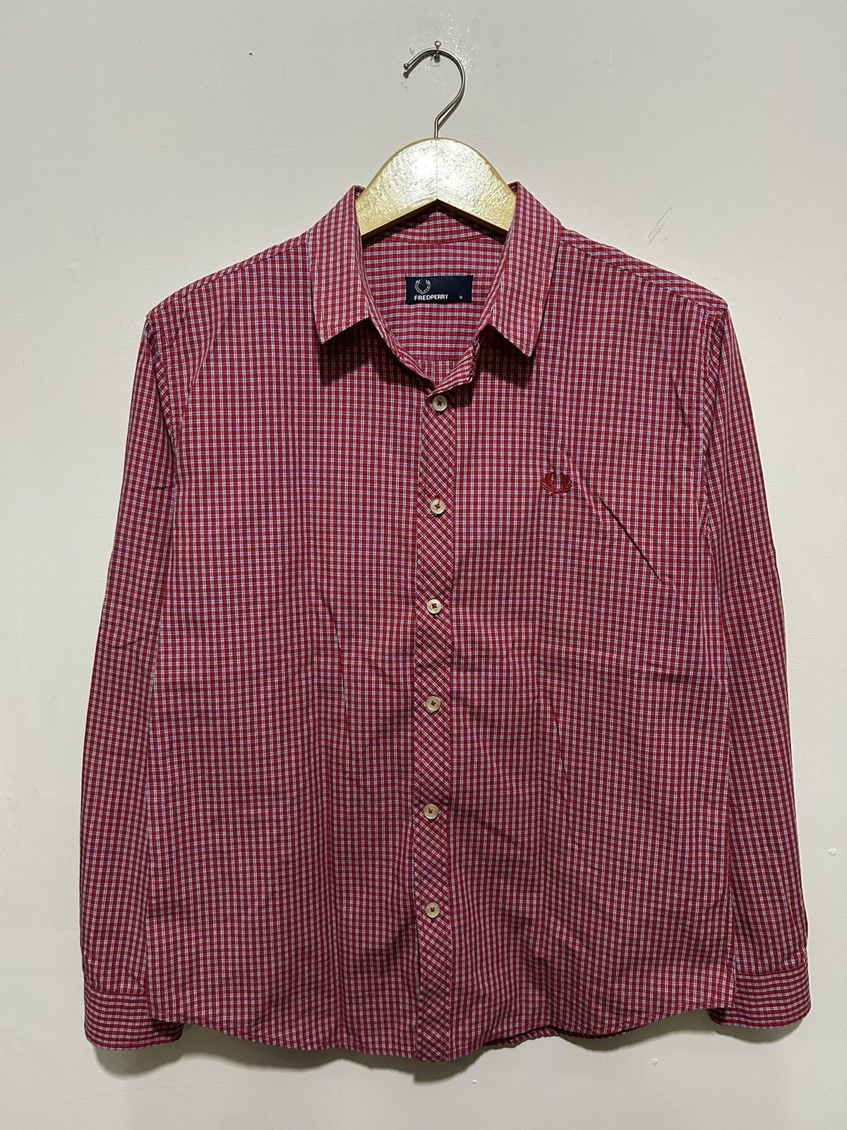 Fred Perry × Japanese Brand Fred Perry Flannel Long Sleeve Size US M / EU 48-50 / 2 - 2 Thumbnail