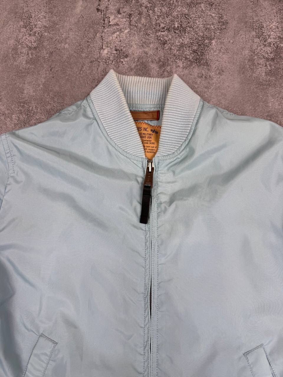 Alpha Industries Alpha Industries Women Bomber Jacket Light Blue Size M Size M / US 6-8 / IT 42-44 - 4 Thumbnail