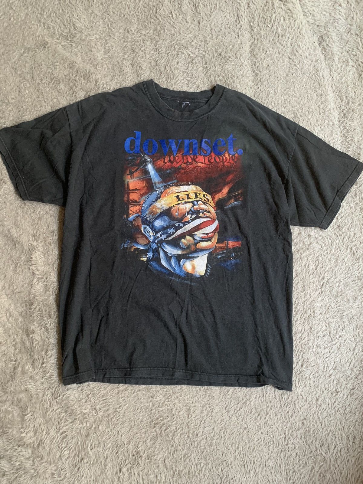 Band Tees Vintage 90s Downset Generation of Hope Eu/Uk Tour 1995 Tee Size US XXL / EU 58 / 5 - 1 Thumbnail