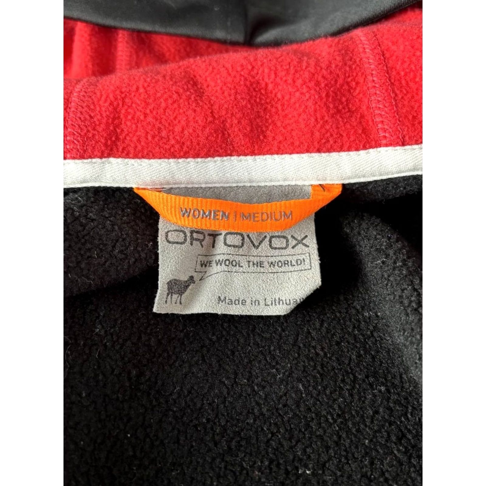 ORTOVOX Ortovox Womens Loden Hoody Sweater M Black Polyester Merino elastan Long Sleeve Full Zip Logo Casual Outdoor Size M / US 6-8 / IT 42-44 - 3 Thumbnail